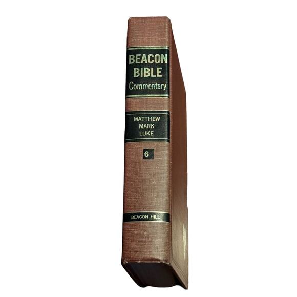Beacon Bible Commentary Volume 6 HC 1964 Matthew Mark Luke Prepping Messiah Lbry - Picture 2 of 12